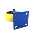 8  inch overweight flat plate rigid Iron nylon casters